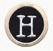 Typewriter Letter H