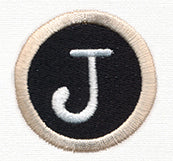 Typewriter Letter J