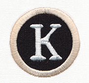 Typewriter Letter K
