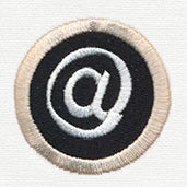 Typewriter Punctuation - At Sign