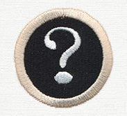 Typewriter Punctuation - Question Mark