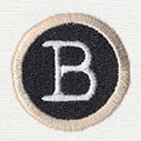 Typewriter Letter B
