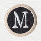 Typewriter Letter M