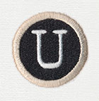 Typewriter Letter U