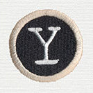 Typewriter Letter Y