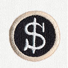 Typewriter Punctuation - Dollar Sign