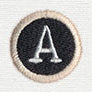 Typewriter Letter A