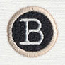 Typewriter Letter B