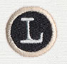Typewriter Letter L
