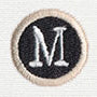 Typewriter Letter M