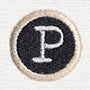Typewriter Letter P