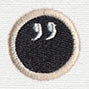 Typewriter Punctuation - Quotation Mark Right