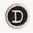 Typewriter Letter D