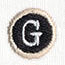 Typewriter Letter G