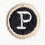 Typewriter Letter P
