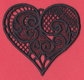 Victorian Heart (Lace)