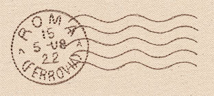 Passport to Italy - Postmark