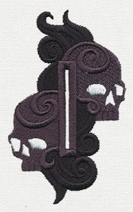 Buttoned Up - Smoky Skulls Buttonhole