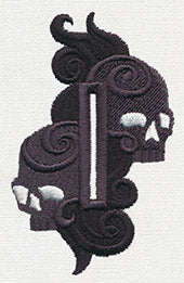 Buttoned Up - Smoky Skulls Buttonhole