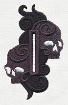 Buttoned Up - Smoky Skulls Buttonhole