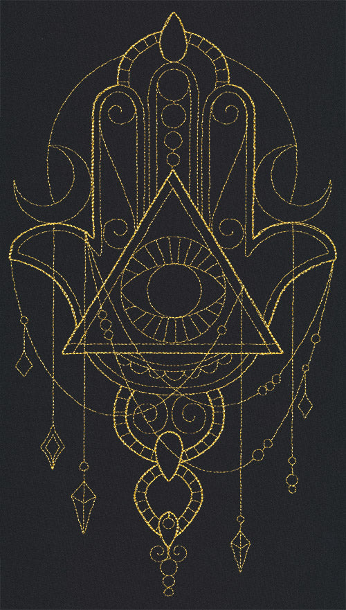 Talisman - Draping Hamsa