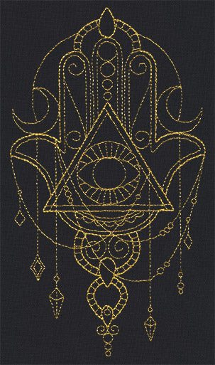 Talisman - Draping Hamsa
