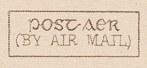 Passport to Ireland - By Air Mail Stamp