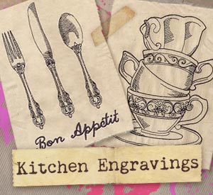 Kitchen Engravings (Design Pack)