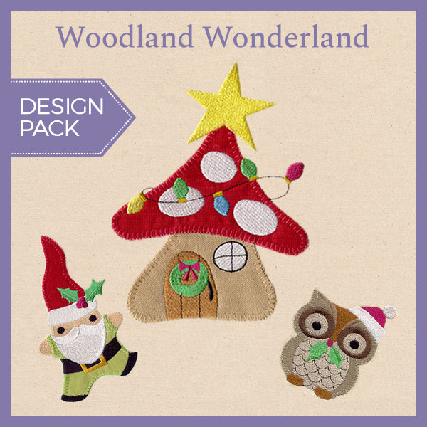 Woodland Wonderland (Applique) (Design Pack)