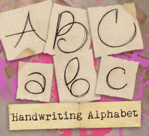 Handwriting Alphabet (Design Pack)