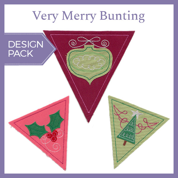 Very Merry Bunting (Design Pack)
