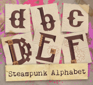 Steampunk Alphabet (Design Pack)