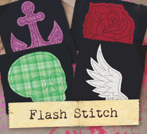 Flash Stitch (Applique) (Design Pack)