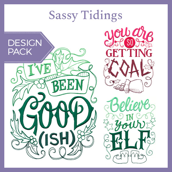 Sassy Tidings (Design Pack)