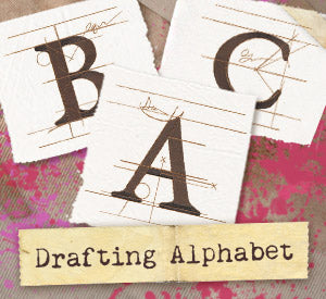 Drafting Alphabet (Design Pack)