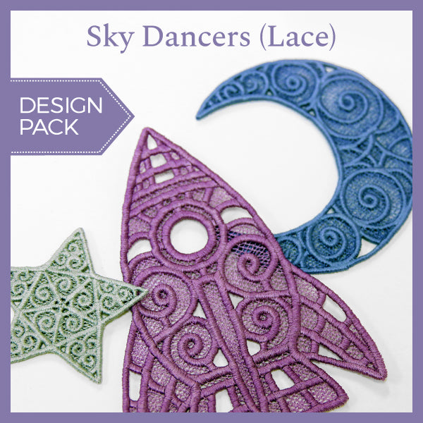 Sky Dancers (Lace) (Design Pack)