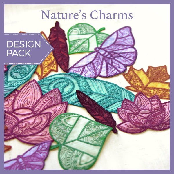 Nature's Charms (Freestanding Organza) (Design Pack)