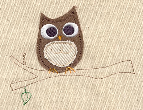 Wise Old Owl (Applique)