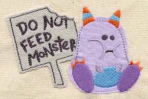 Mr. Nomster (Applique)