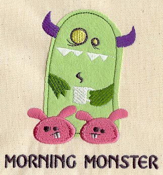 Morning Monster (Applique)