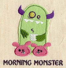 Morning Monster (Applique)