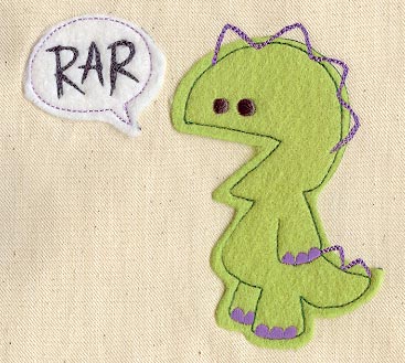 Monster Speaks (Applique)