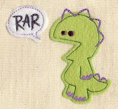 Monster Speaks (Applique)
