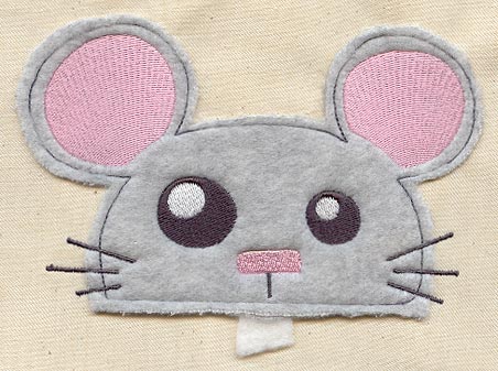 Cutting Edge Mouse (Applique)