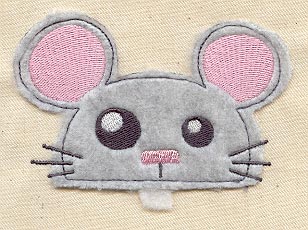 Cutting Edge Mouse (Applique)