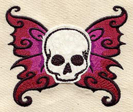 Winged Skull (Applique)