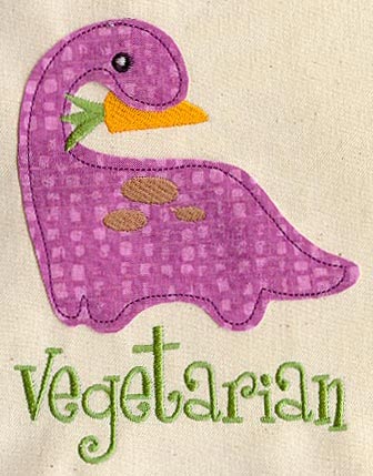 Vegesaurus (Applique)
