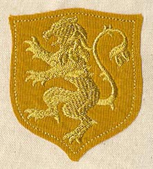 Lion Rampant (Applique)