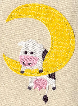Over the Moon (Applique)