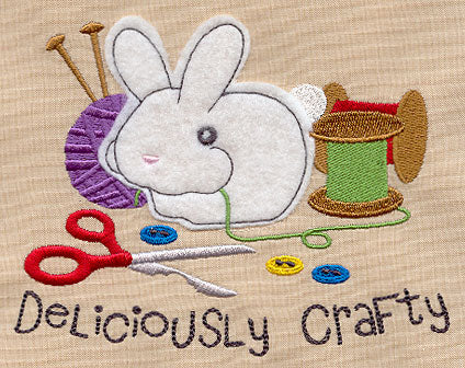Deliciously Crafty (Applique)